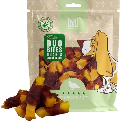 Golosinas para perros Duo Flavors - Pato con boniato 200 g