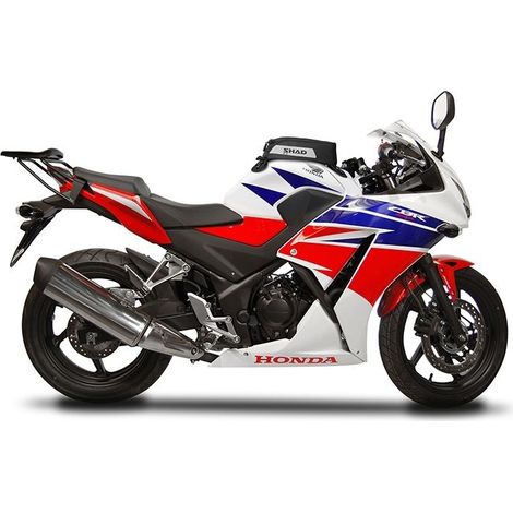Soporte para baúl Shad para Honda CBR 125 RW, CBR 125 R, CBR 125 RT, CBR 125 R, CBR 125 RT, CBR 125 R, CBR 125 RT, CBR 125 R, CBR 125 RT, CBR 12 (1/4)