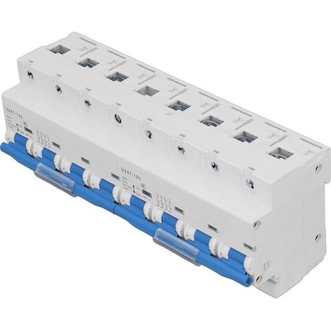 4P+4P 125A 10kA manueller Trennschalter, AC400V Doppel-Leistungsumschalt-Leistungsschalter, automatischer Trennschalter für Schalttafel, modulares Gehäuse. (1/5)