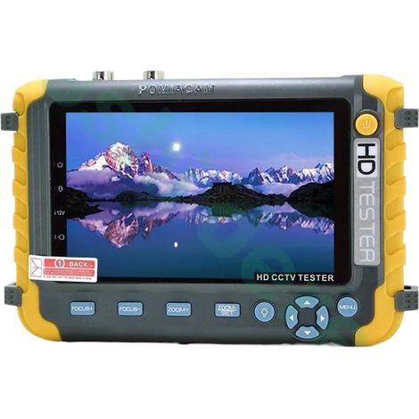 Testeur de vidéosurveillance IV8W 5 Pouces, Moniteur 8MP TVI AHD CVI CVBS, caméra de sécurité, Prise en Charge de l'entrée PTZ VGA(IV8W) (1/5)