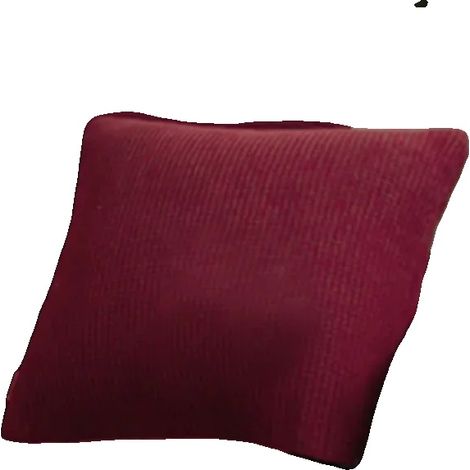 Wurfkissenbezug, weiches Polyester, langlebiges Design, 50x70cm, Bordeaux (1/2)