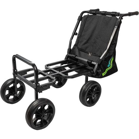 Carrito de jardín mikado t1 transporter ruedas duraderas plegable (1/3)