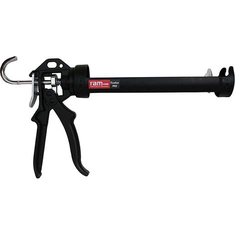 Pistolet professionnel pour cartouche de 165 ml avec poussoir et 300 ml - Ram (1/2)