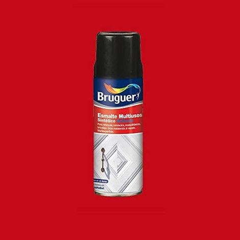 Mehrzweck-Emaille Bright Vermilion Spray 0,4 l 5197988 BRUGUER