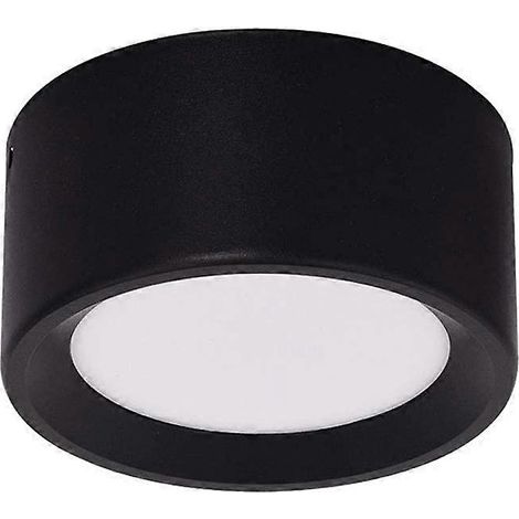 LED-Deckeneinbaustrahler, schwarze Ausführung, Aufputzmontage, Mini-Einbaustrahler, moderne, ultradünne 9-W- und 20-W-Varianten