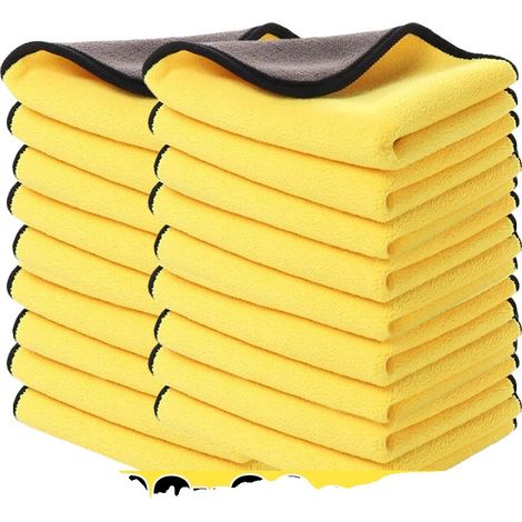 Mikrofaser-Reinigungstücher, hochabsorbierend, umweltfreundliches Material, 5Stück-a, 30x60cm-a (1/2)