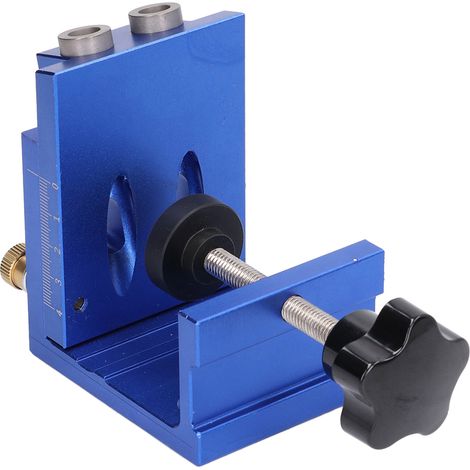 Schräglochbohrpositionierer aus Aluminiumlegierung für die Holzbearbeitung, Schrägloch-Positioniervorrichtung (1/5)