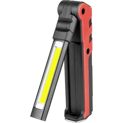 Lampe de travail LED portable rechargeable Velamp Kubrik 5 W lumie're torche 3 W rotation a' 270 degre's porte'e 20 m autonomie de la batterie 3 heures (1/5)