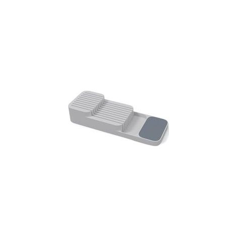 Organisateur de tiroir pour couteaux de cuisine pour 9 couteaux, compact, durable, sûr, peu encombrant, lavable, porte-couteaux (1/5)