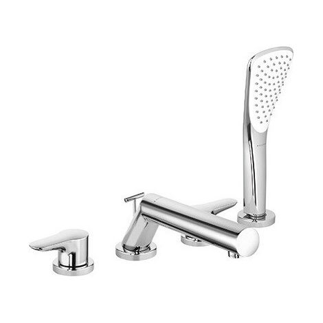 Objekta mélongeur de bain-douche montage sur gorge 4 trou s