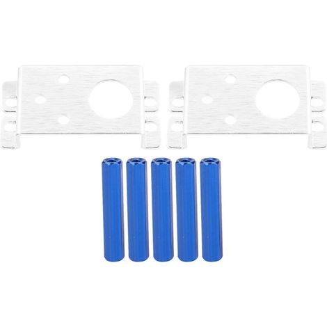 Plaque De Fixation Avant Pour Servomoteur - Support Métallique Pour Robot Éducatif - Compatible Avec Kits TETRIX PRIME - Lot De 1 (1/5)