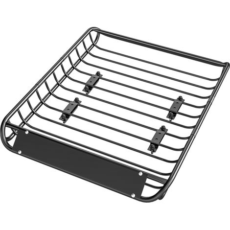 Barres de toit universelles pare-brise 150 kg SUV pick-up noir 116 x 92 x 11,5 cm