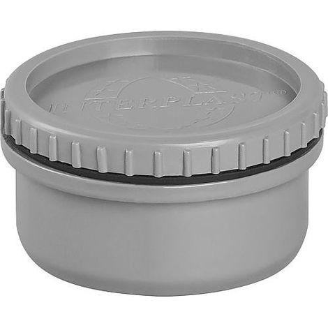 Blanc Habitat – Bouchon de visite PVC Ø40 – Raccord étanche pour tuyau PVC 40mm – Installation rapide avec colle PVC – Accès facile pour maintenance (1/4)