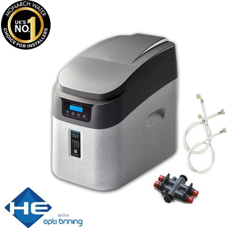 Monarch Mini Aqua HE FreeFlow Water Softener Ultimate Series Includes 15mm Hoses (1/5)