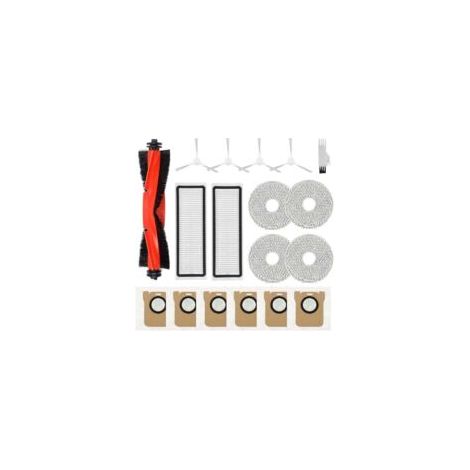 Accesorios Spofan para Xiaomi X20+/X10+ Plus, para aspiradora robot Dreame L10s Ultra/L10 Ultra/L10 Prime, 1 cepillo principal, 4 cepillos laterales, 2 filtros, 4 paños de limpieza, 6 bolsas para el p