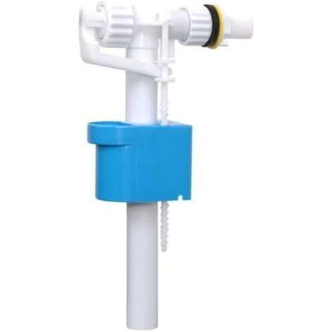 Plastique G1/2 Chasse d'eau entrée latérale Valve de remplissage d'arrivée, pièces de rechange de toilettes - 26 cm (1/3)