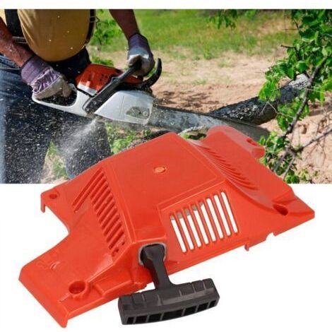 Accessoires de tronçonneuse : démarreur à rappel, ensemble de démarreur à rappel, démarreur à rappel pour tronçonneuse Husqvarna 55 Rancher 50 51, équipement EPA/EU1 (1/5)
