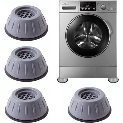 4 Pièces Patins Anti Vibration, Machine À Laver Anti Vibration Tampon, Amortisseurs Anti­vibration, Tampons À Pied Machine À Laver
