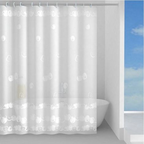 Gedy Tenda Doccia in Peva Strudel 240x200 cm Bianco