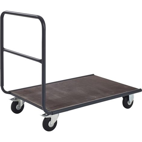 PROVOST - Chariot de manutention Promax One - Dossier tubulaire en acier, 1 place, gris (1/5)