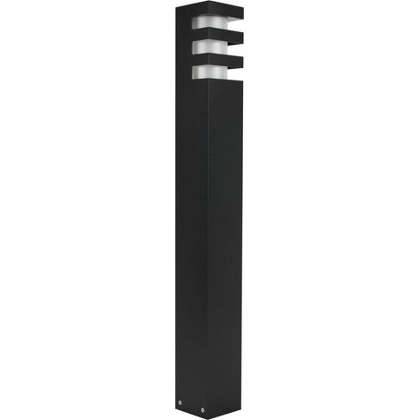 Lampione da giardino 75 cm E27 nero IP54 SU-MA RADO (1/4)