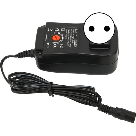 Adaptateur Secteur USB-C 30W Tension Variable 100-240V pour Voyage International