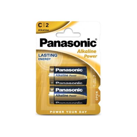Panasonic Pila Alcalina C - 1,5V