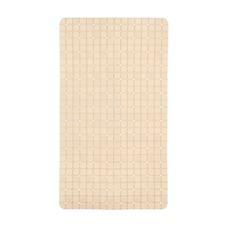 Tappetino antiscivolo da bagno beige 68x38cm 90984 beryl (1/3)