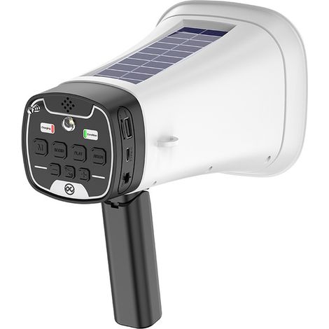 Ortviai Haut-parleur portatif solaire avec fonction d'éclairage, haut-parleur de diffusion sans fil Bluetooth 5.3, modèle DV-680 (1/4)
