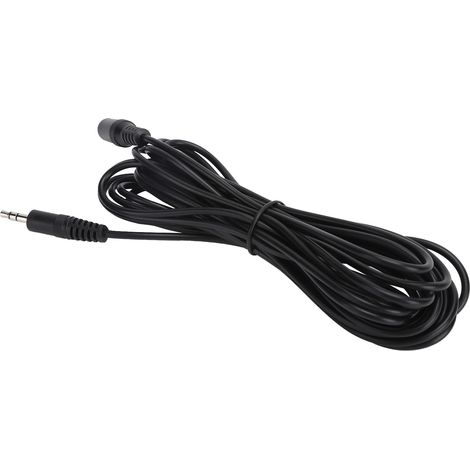 Câble Audio Auxiliaire 5m Mâle-Femelle 3.5mm pour Haut-Parleurs et Écouteurs (1/5)