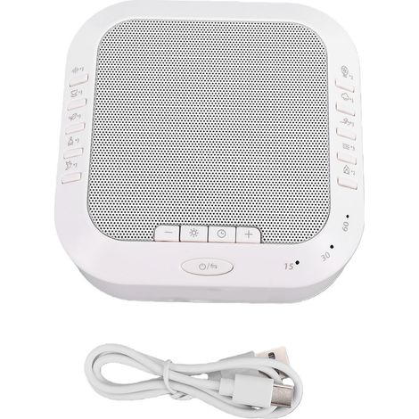 Machine à bruit blanc 28 sons Bluetooth, sommeil, maison voyage bureau, 3 minuteries, sans fil Bluetooth (1/5)