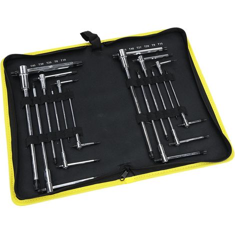 Juego de llaves Torx tipo T en estuche Waryński, 12 piezas. (1/5)