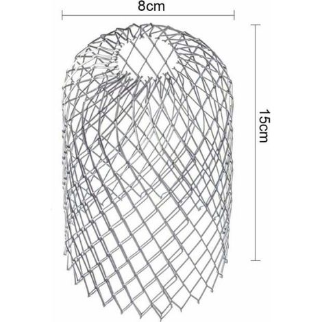 Protection Pour Gouttières - En Alliage D'aluminium - Adaptable 50 À 100 Mm - 15 × 8 Cm - Lot De 4 Pièces (1/5)