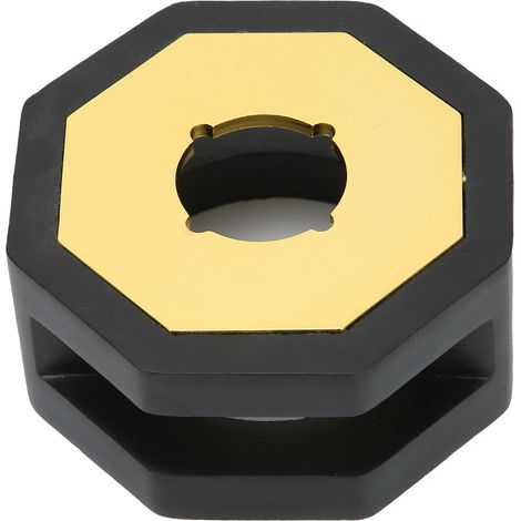 Poêle à Cire Rétro Style Chauffant Octogonal pour Sceaux, Outil de Fusion de Bougies Noires (1/5)