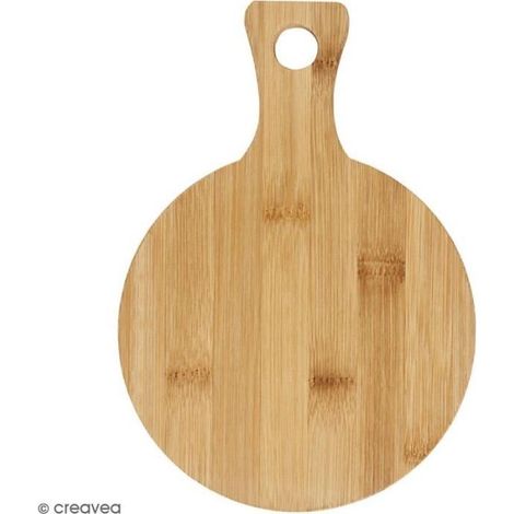 Planche à découper - Bambou - 24 x 17 cm - Huile naturelle - Non compatible lave-vaisselle