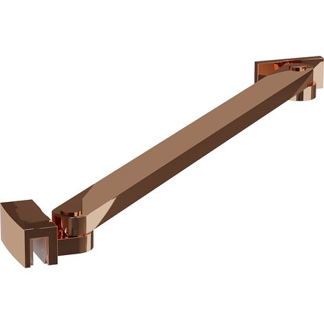 Mexen support incliné pour portes et parois de douche 6-8 mm, or rose - 830-09-60 (1/2)