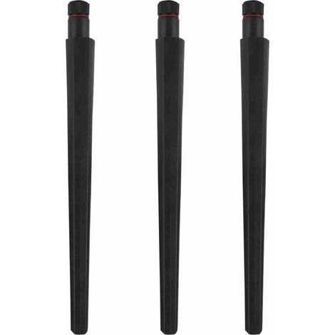 Lot de 3 antennes routeur double bande SMA 8 dBi à gain élevé 2,4 GHz/5,8 GHz pour ASUS AC68U / AC88U / AC66U (1/5)
