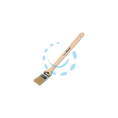 PENNELLO RADIATORE SETOLA BIONDA SERIE 593 - mm.40 - manico in plastica simil-legno
