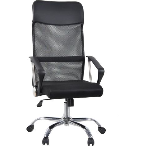 Bürostuhl / Chefsessel STRYKA NET Netzstoff schwarz hjh OFFICE (1/3)