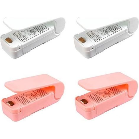 1 Mini scellant thermique, Portable, ABS, Conservation alimentaire, Cuisine (1/4)