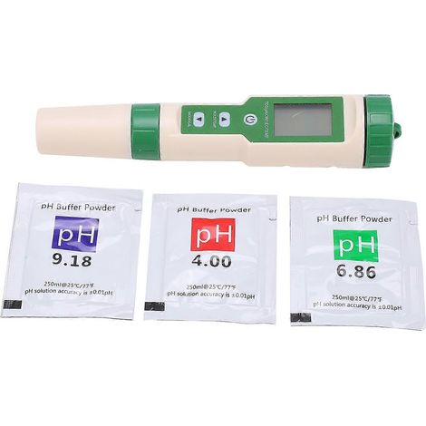 EZ-9910 Appareil de mesure de la qualité de l'eau 5 en 1 (pH, potentiel redox, conductivité électrique, TDS, température) pour aquariums et aquaculture