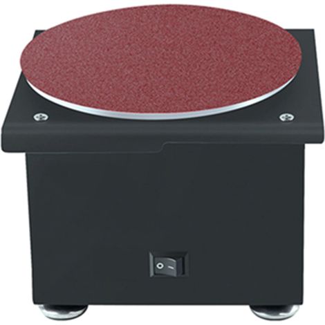 Mini touret à meuler électrique à vitesse variable 7 positions, 10 disques de ponçage, machine de polissage et meulage pour bois métal acrylique pierre