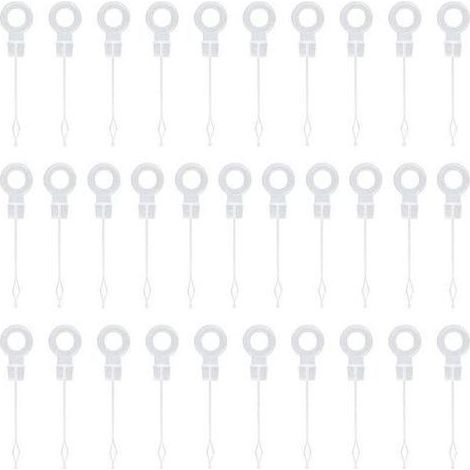 30 Pièces Piston Universel pour Trou de Vidange de Congélateur Tige de Nettoyage Plastique Outil de Nettoyage Réfrigérateur pour Déboucheur Congélateur Accessoires de réfrigérateur (1/5)
