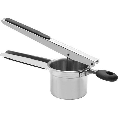 Machine à frites extra longues en acier inoxydable, presse-purée à pommes de terre, extrudeuse de frites croustillantes, ustensile de cuisine professionnel pour frites maison (1/4)