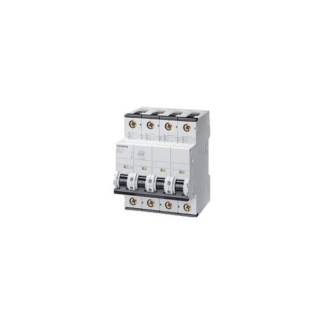 Interruttore magnetotermico 4 poli 400V 6kA Tipo C 50A Siemens 5SY64507