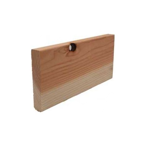 Sud Bois – Lame de terrasse en bois Douglas 21x95mm – Longueur 3m – Qualité 2nd choix – Traité naturel – Lisse des deux côtés