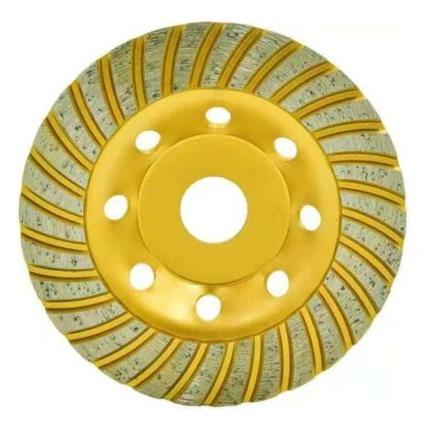 Disque Diamant à Meuler poncer le Béton 180 x 22,2 mm assiette pour meuleuse pour Béton, Granit, Pierre et Maçonnerie brique surfaçage façonnage (1/4)