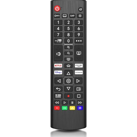 Remplacement pour télécommande LG Universelle, Compatible avec LG Télécommande LED LCD HDTV 3D 4K Smart TVs (Noir) (1/5)