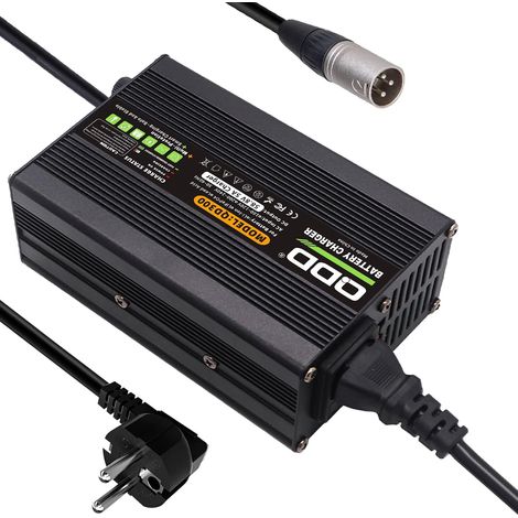 Chargeur Li-ION 58,8V 5A avec Plusieurs Protections de sécurité adapté à la Batterie Li-ION 14S 52V Chargeur de Batterie (1/5)