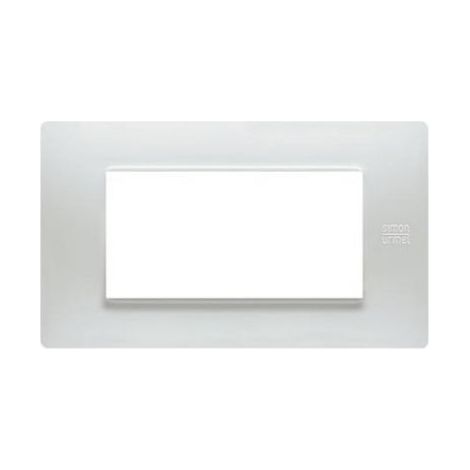 Urmet Simon Nea Placca 4 moduli Flexa tecnopolimero bianco - 11804.BN